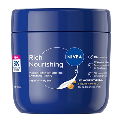 Nivea Rich Nourishing Body Cream - Tělový krém 400ml