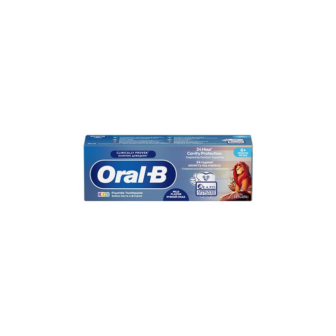 Oral B Kids Fluoride Toothpaste - Zubní pasta pro děti 60ml