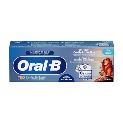 Oral B Kids Fluoride Toothpaste - Zubní pasta pro děti 60ml