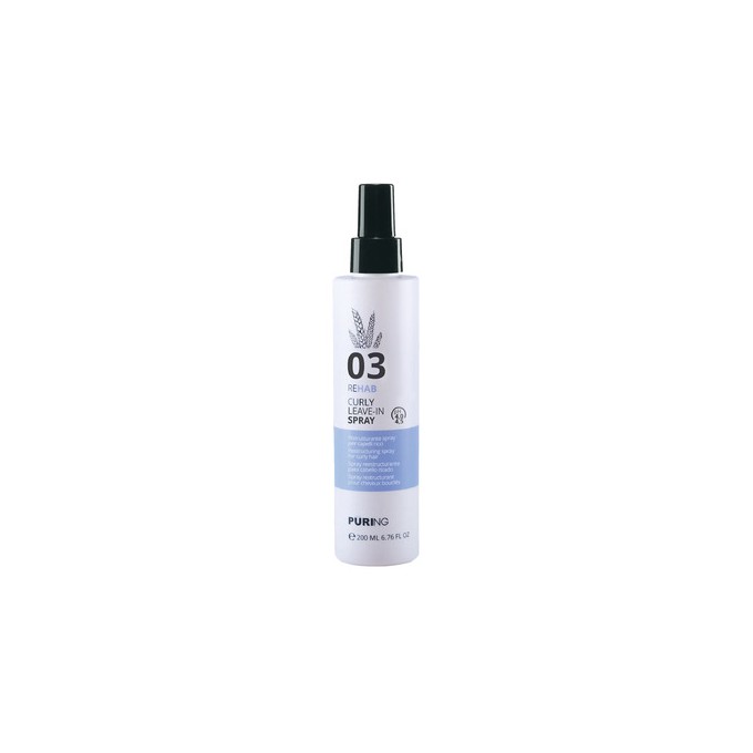Puring 03 Rehab Curly Leave-In Spray - Bezoplachový sprej 200ml