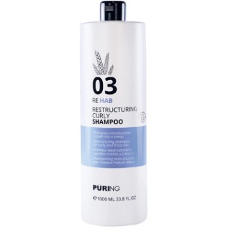 Puring 03 Rehab Restructuring Curly Shampoo - Restrukturalizační šampon pro kudrnaté a krepaté vlasy 1000ml