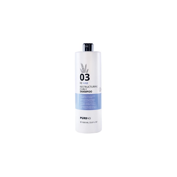 Puring 03 Rehab Restructuring Curly Shampoo - Restrukturalizační šampon pro kudrnaté a krepaté vlasy 300ml