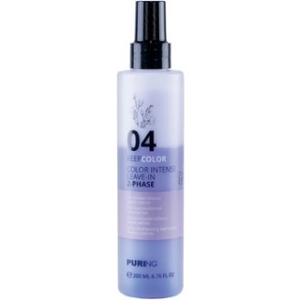 Puring 04 KeepColor Color Intense Leave-In 2 Phase - Bezoplachový kondicionér 200ml