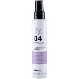 Puring 04 KeepColor Color Shine Spray - Sprej pro lesk vlasů 150ml
