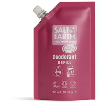 Salt-Of-The-Earth Fresh Strawberry Deodorant Refill - Náplň deodorantu ve spreji 300ml