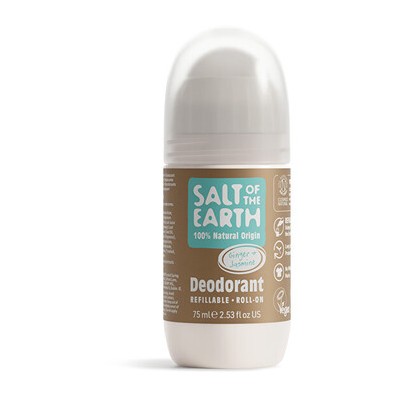 Salt-Of-The-Earth Ginger & Jasmine Deo Roll-on - Přírodní kuličkový deodorant 75ml