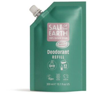 Salt-Of-The-Earth Melon & Cucumber Deodorant Refill - Náplň deodorantu ve spreji 500ml