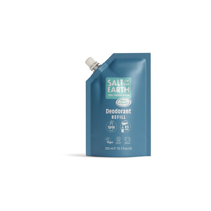 Salt-Of-The-Earth Ocean & Coconut Deodorant Refill - Náplň deodorantu ve spreji 300ml