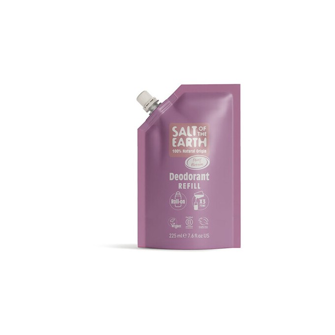 Salt-Of-The-Earth Peony Blossom Deo Refill - Náplň přírodního kuličkového deodorantu 225ml