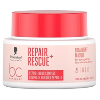 Schwarzkopf Professional Repair Rescue+ Peptide Treatment - Regenerační kúra na vlasy 200ml