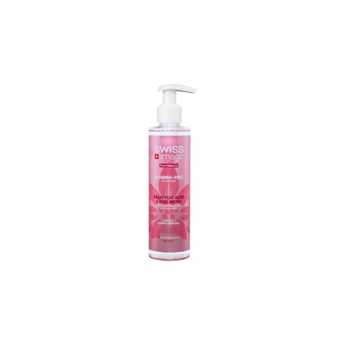 Swiss Image Pure Balance: Blemish-Free Facial Wash - Čisticí pleťový gel proti nedokonalostem 200ml