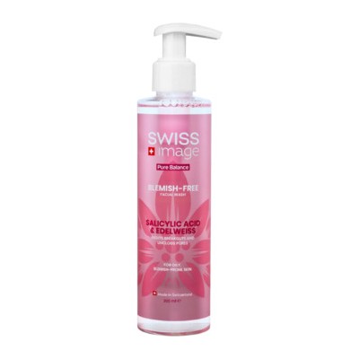 Swiss Image Pure Balance: Blemish-Free Facial Wash - Čisticí pleťový gel proti nedokonalostem 200ml
