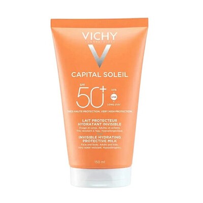 Vichy Invisible Hydrating Protective Milk SPF 50 - Mléko na opalování 150ml