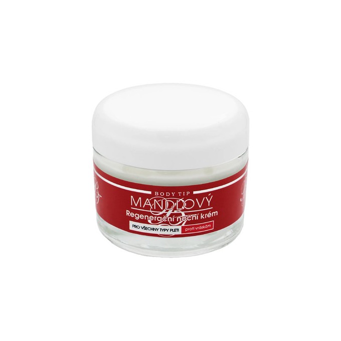 Vivaco Body Tip - Pleťový noční krém s mandlovým olejem 50ml