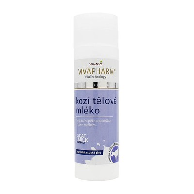 Vivaco VivaPharm - Tělové mléko s kozím mlékem 200ml