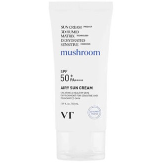VT Cosmetics Airy Sun Mushroom Cream SPF 50+ - Zklidňující krém 50ml