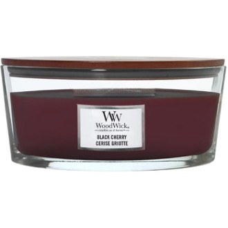 WoodWick Dark Cherry Loď ( višeň ) - Vonná svíčka 453.6g