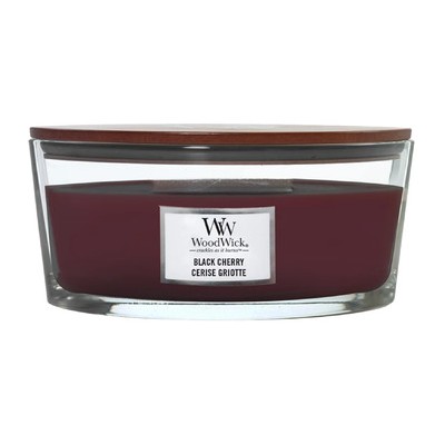 WoodWick Dark Cherry Loď ( višeň ) - Vonná svíčka 453.6g