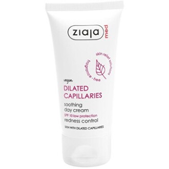 Ziaja Dilated Capillaries Soothing Day Cream SPF 10 - Pleťový krém 50ml