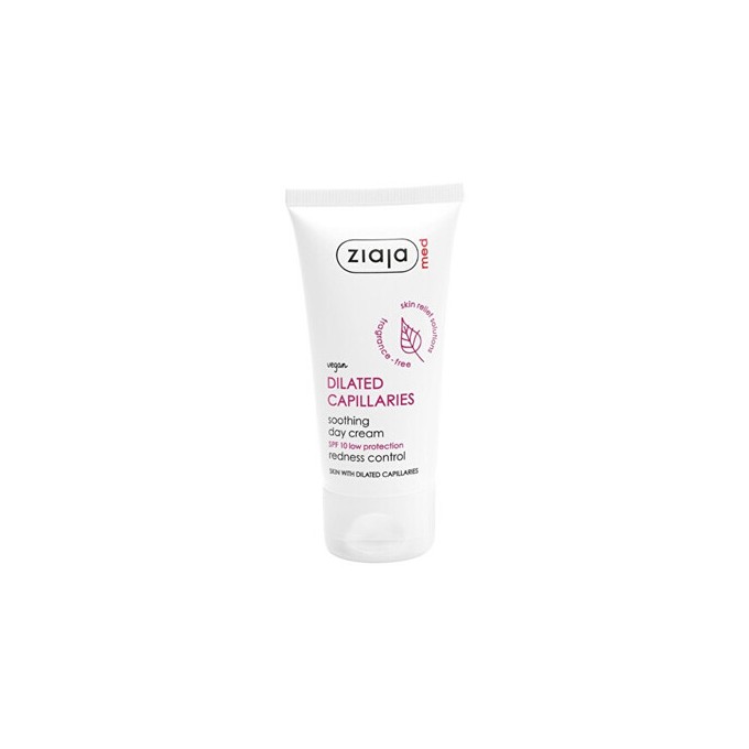 Ziaja Dilated Capillaries Soothing Day Cream SPF 10 - Pleťový krém 50ml