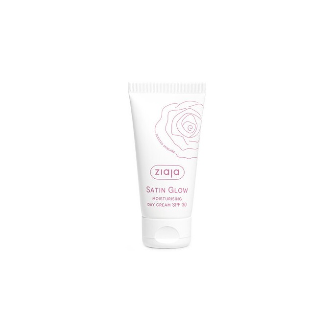 Ziaja Satin Glow Day Cream SPF 30 - Hydratační denní krém 50ml