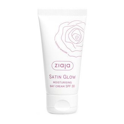Ziaja Satin Glow Day Cream SPF 30 - Hydratační denní krém 50ml