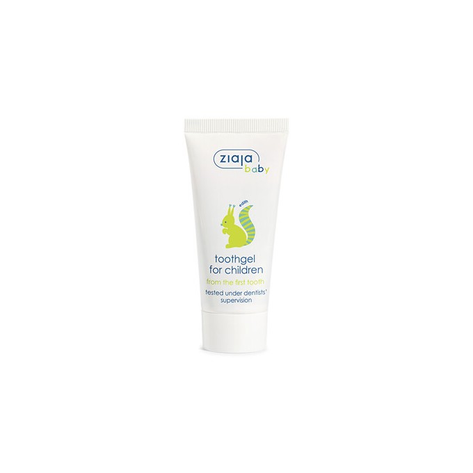 Ziaja Toothgel Toothbrush - Zubní gel bez fluoru 50ml