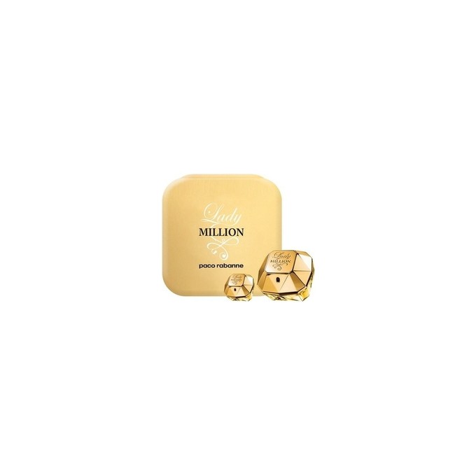 Paco Rabanne Lady Million Gift Set EDP 50 ml and Lady Million EDP 10 ml miniature 50ml