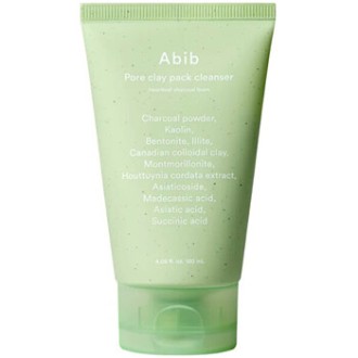 Abib Pore Clay Pack Cleanser Heartleaf Charcoal Foam - Čisticí pěna 120ml