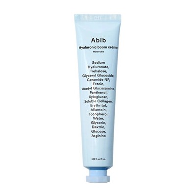 Abib Water Tube Hyaluronic Boom Creme - Pleťový gelový krém 75ml