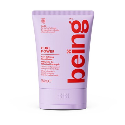 Being Curl Power Conditioner - Kondicionér pro kudrnaté vlasy 354ml