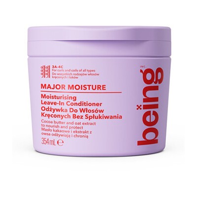 Being Major Moisture Conditioner - Bezoplachový kondicionér 354ml