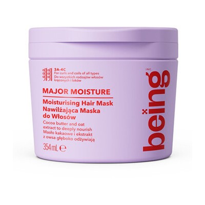 Being Major Moisture Moisturising Hair Mask - Maska na vlasy 354ml