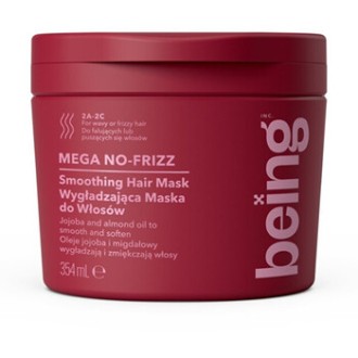 Being Mega No-Frizz Smoothing Mask - Maska na vlasy 354ml