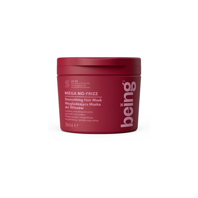 Being Mega No-Frizz Smoothing Mask - Maska na vlasy 354ml