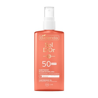 Bielenda Carotene Body Oil SPF 50 - Opalovací tělový olej 150ml