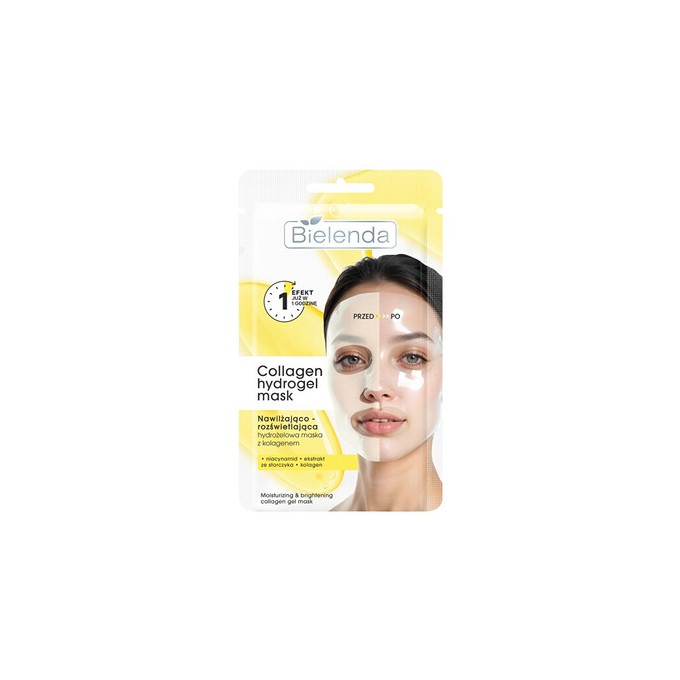 Bielenda Collagen Hydrogel Mask - Hydrogelová maska 1 ks