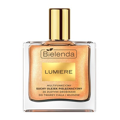 Bielenda Dry Care Oil With Golden Particles - Třpytivý suchý olej 50ml