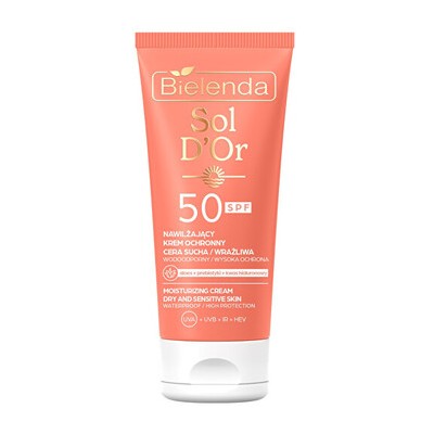 Bielenda Moisturizing Cream SPF 50 - Ochranný krém na obličej 50ml