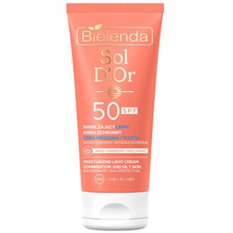 Bielenda Moisturizing Light Cream SPF 50 - Ochranný krém na obličej 50ml