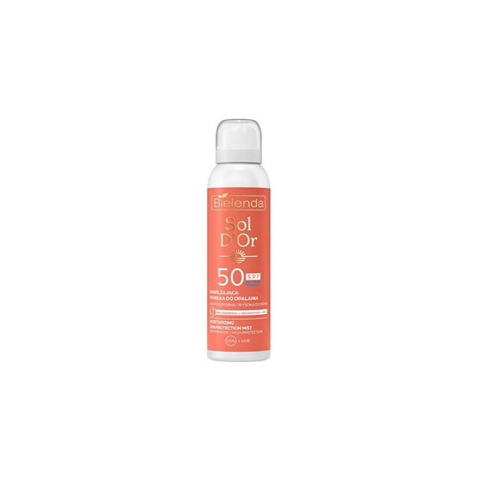 Bielenda Moisturizing Sun Protection Mist SPF 50 - Sprej na opalovaní 100ml