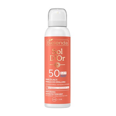 Bielenda Moisturizing Sun Protection Mist SPF 50 - Sprej na opalovaní 100ml
