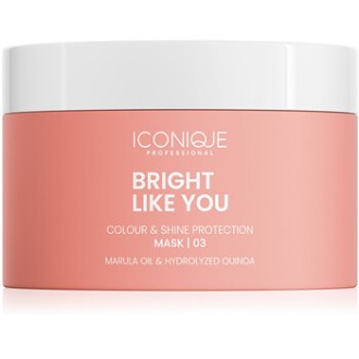 ICONIQUE Professional Bright Like You Mask - Obnovující a ochranná maska pro barvené vlasy 200ml