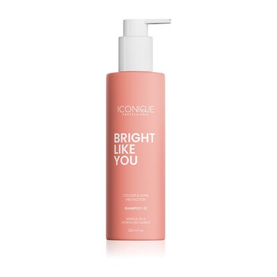 ICONIQUE Professional Bright Like You Shampoo - Obnovující šampon pro barvené vlasy 250ml