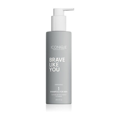 ICONIQUE Professional Men Brave Like You Shampoo - Energizující šampon pro muže 250ml