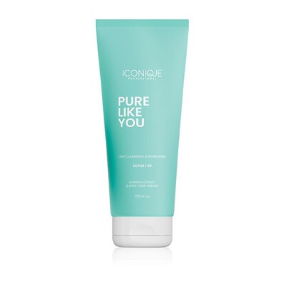 ICONIQUE Professional Pure Like You Scrub - Hloubkově čistící peeling 200ml