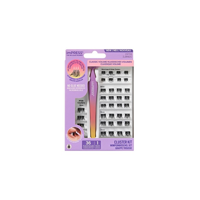 Kiss My Face imPRESS Press on Falsies Kit 02C - Umělé řasy