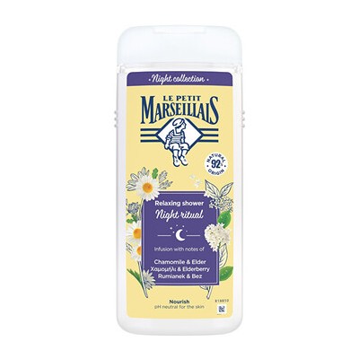Le Petit Marseillais Night Collection Chamomile & Elder - Sprchový gel 650ml