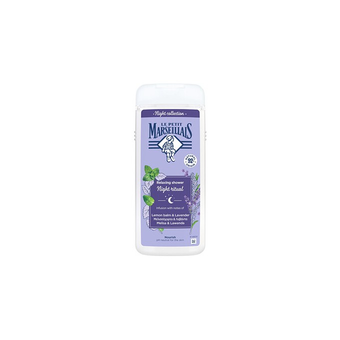 Le Petit Marseillais Night Collection Lemon Balm & Lavender - Sprchový gel 650ml