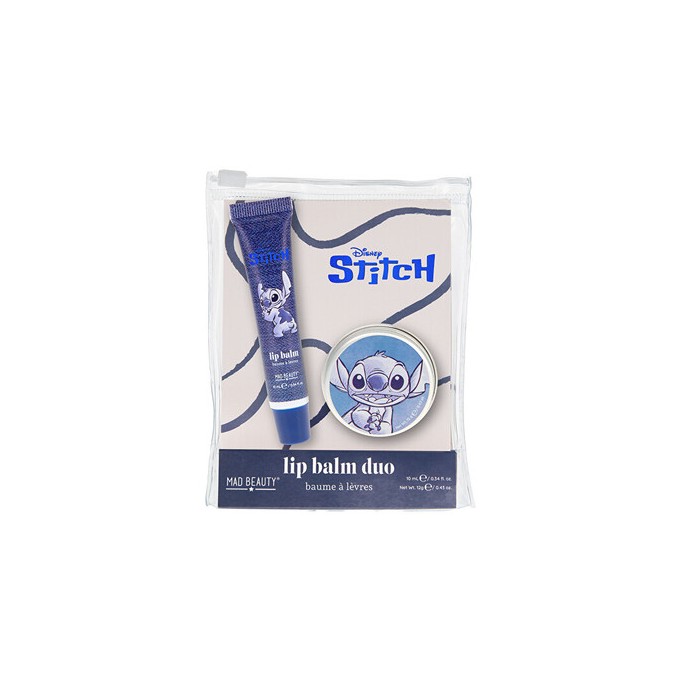 Mad Beauty Stitch Denim Set - Dárková sada péče o rty